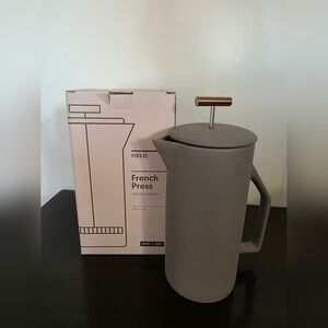Yield Ceramic Gray French Press